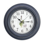 Lavender Clock 12" 